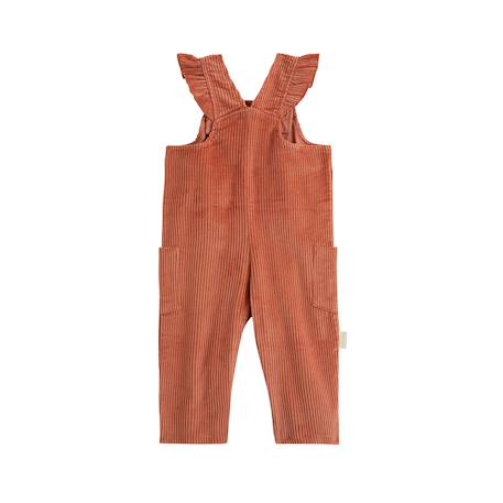 Salopette bébé en velours côtelé ollie Terracotta 3 - vertbaudet enfant 