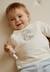 Sweat-shirt bébé voix lactée Ecru 1 - vertbaudet enfant 
