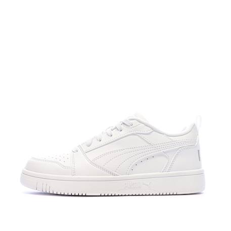 Baskets mixte rebound v6 Blanc+Blanc white 2 - vertbaudet enfant 