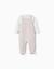 Ensemble body en coton + salopette en velours Gris clair 3 - vertbaudet enfant 