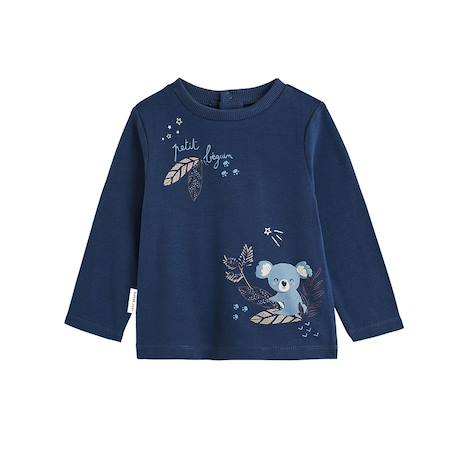 Lot de 2 t-shirts bébé manches longues mathéo Bleu 5 - vertbaudet enfant 