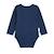 Lot de 2 bodies bébé manches longues mathéo Bleu 3 - vertbaudet enfant 