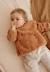 Sweat-shirt bébé en sherpa caramel Marron 1 - vertbaudet enfant 