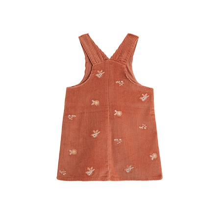 Robe bébé en velours côtelé ollie Terracotta 3 - vertbaudet enfant 
