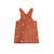 Robe bébé en velours côtelé ollie Terracotta 3 - vertbaudet enfant 