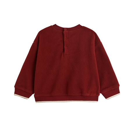 Ensemble bébé sweat et pantalon en polaire pistache Bordeaux 5 - vertbaudet enfant 