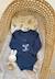 Lot de 2 bodies bébé manches longues mathéo Bleu 1 - vertbaudet enfant 