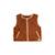 Veste sans manches enfant en sherpa moka Marron 2 - vertbaudet enfant 