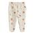 Ensemble bébé gilet croisé et pantalon avec pieds en molleton caramel Ecru 6 - vertbaudet enfant 