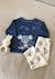 Pyjama enfant 2 pièces en velours mathéo Bleu 1 - vertbaudet enfant 