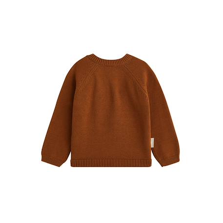 Pull bébé en tricot moka Marron 3 - vertbaudet enfant 