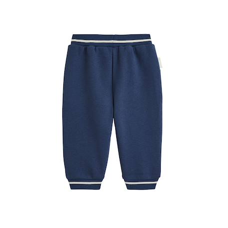 Pantalon bébé en molleton mathéo Bleu 3 - vertbaudet enfant 