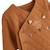 Ensemble bébé gilet croisé et pantalon avec pieds en molleton caramel Ecru 4 - vertbaudet enfant 