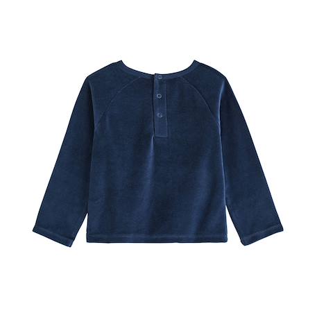 Pyjama enfant 2 pièces en velours mathéo Bleu 5 - vertbaudet enfant 