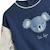 Sweat-shirt bébé en molleton mathéo Bleu 4 - vertbaudet enfant 