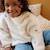 Sweat-shirt bébé en sherpa cléo Vanille 6 - vertbaudet enfant 