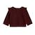 Ensemble bébé sweat et pantalon en molleton aimée Bordeaux 5 - vertbaudet enfant 