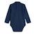 Lot de 3 bodies bébé col roulé manches longues mathéo Bleu 4 - vertbaudet enfant 