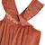 Salopette bébé en velours côtelé ollie Terracotta 4 - vertbaudet enfant 
