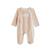 Pyjama bébé en velours ouverture zippée doucette Rose 2 - vertbaudet enfant 