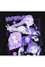 T-shirt fille enfant Huntr/x, KPop Demon Hunters Blanc+Noir+Rose clair+Violet 9 - vertbaudet enfant 