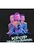 T-shirt fille enfant Huntr/x poster, KPop Demon Hunters Bleu marine+Noir+Violet 8 - vertbaudet enfant 