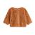 Sweat-shirt bébé en sherpa caramel Marron 2 - vertbaudet enfant 