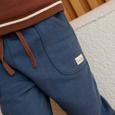 Pantalon bébé en molleton mathéo Bleu 5 - vertbaudet enfant 