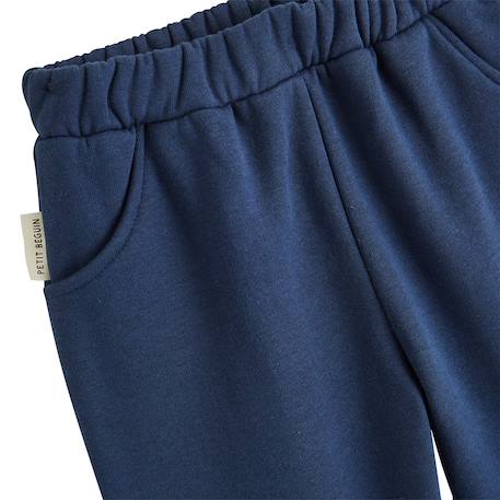 Ensemble enfant sweat et pantalon en molleton mathéo Bleu 4 - vertbaudet enfant 