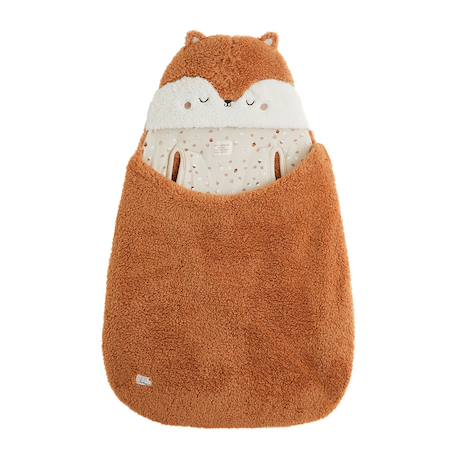 Nid d'ange en sherpa caramel Marron 2 - vertbaudet enfant 
