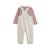 Ensemble salopette bébé en molleton et t-shirt pistache Beige 3 - vertbaudet enfant 