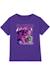 T-shirt fille enfant Zoey Huntr/x, KPop Demon Hunters Bleu marine+Noir+Violet 13 - vertbaudet enfant 