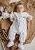 Surpyjama bébé en sherpa caramel Ecru 1 - vertbaudet enfant 
