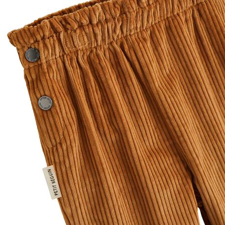 Pantalon bébé en velours côtelé cléo Camel 4 - vertbaudet enfant 