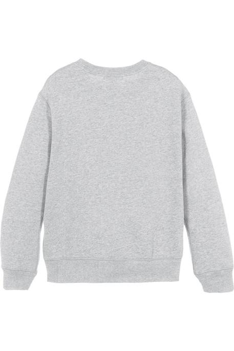 Sweat motif/style bleu foncé polycoton bounty hunter Gris clair chiné 2 - vertbaudet enfant 