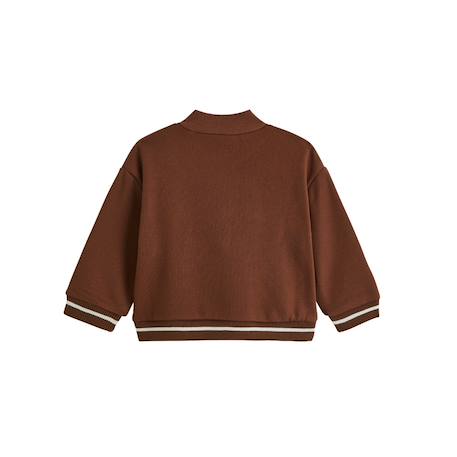 Sweat-shirt bébé en molleton mathéo Marron 3 - vertbaudet enfant 