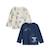 Lot de 2 t-shirts bébé manches longues mathéo Bleu 2 - vertbaudet enfant 
