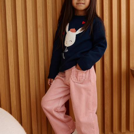 Pull bébé en tricot aimée Bleu 6 - vertbaudet enfant 