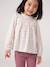 Blouse fille manches smockées ivoire+vanille+vert sauge 4 - vertbaudet enfant 