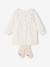 Ensemble robe et collants bébé fille écru 4 - vertbaudet enfant 