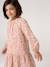 Robe courte fille écru+kaki 5 - vertbaudet enfant 