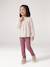 Blouse fille manches smockées ivoire+vanille+vert sauge 10 - vertbaudet enfant 