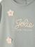T-shirt manches longues bébé fille bleu glacier 2 - vertbaudet enfant 