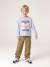 Pantalon battle garçon bleu jean+olive 9 - vertbaudet enfant 