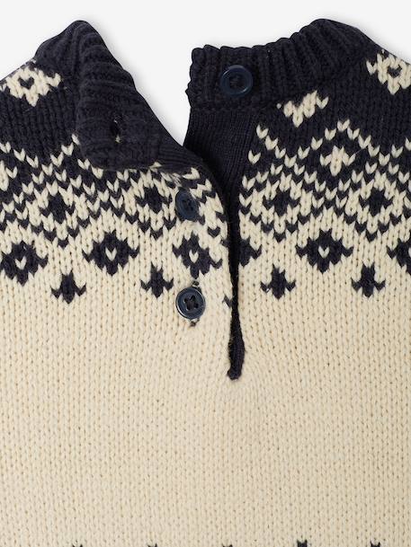 Pull de Noël bébé garçon Capsule Famille marine 5 - vertbaudet enfant 