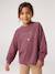 T-shirt manches longues fille encre+prune 6 - vertbaudet enfant 
