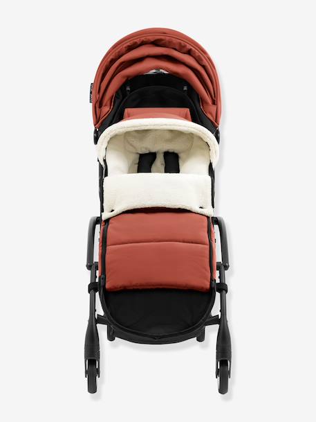 Chancelière poussette YOYO5 noir+taupe+terracotta 13 - vertbaudet enfant 