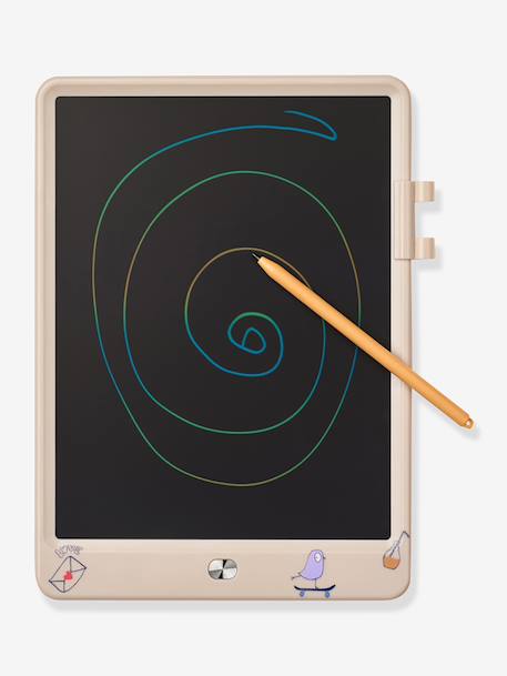 Zora tablette dessin magique 10' bleu+multicolore 5 - vertbaudet enfant 