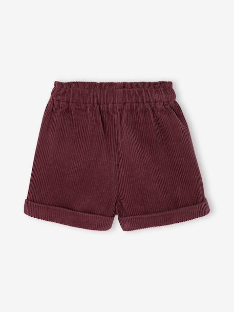 Short bébé fille prune 2 - vertbaudet enfant 