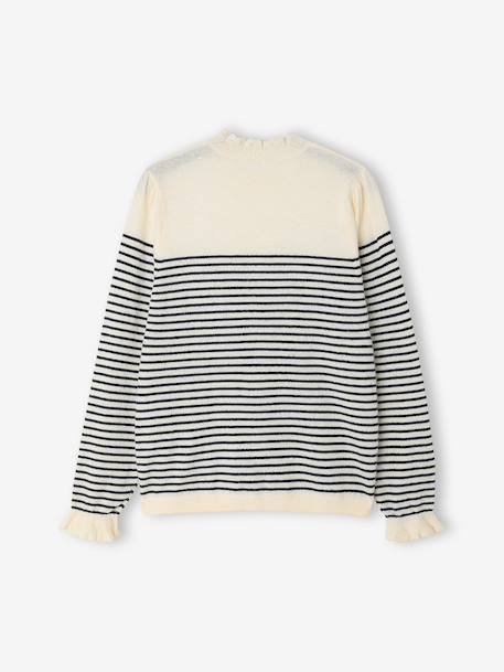 Pull Léopard Capsule Famille écru 6 - vertbaudet enfant 